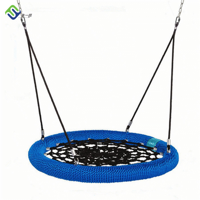 Child Bird Nest Basket Playground Net Swing 100cm Outdoor Customized