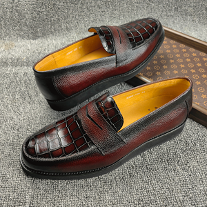 Mocasines de Piel Premium, Ligeros, con Plataforma, para Uso Diario y de Oficina, Mocasines Negros para Hombre - Product Image 2
