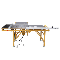 Scie à table polyvalente pour le travail du bois Scie à panneau à table coulissante combinée pour le travail du bois