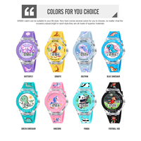Montre numérique pour enfants SKMEI Factory 2646, design mignon et adorable, montre-bracelet pour enfants, design de dessin animé, étanche, en silicone, Reloj