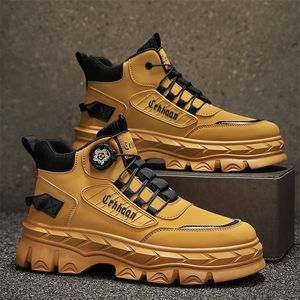 OEM/ODM <strong>Men's</strong> Autumn/Winter Shoes <strong>Man</strong> Anti-slip Trendy Casual <strong>Snow</strong> <strong>Boots</strong> Thickened Outdoor Wear - Product Image 1