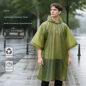 Capa Impermeable Multifuncional 3 en <span class=keywords><strong>1</strong></span> de Material EVA Grueso para Montañismo, Senderismo, Camping y Viajes - Product Image 1
