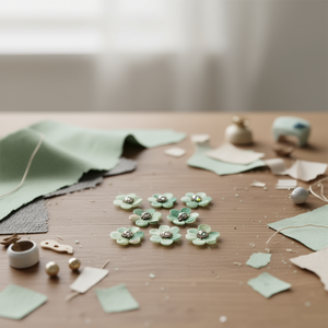 Fiori Secchi Ilan 2,5cm 8 Pezzi per Decorazioni Artigianali - Product Image 2