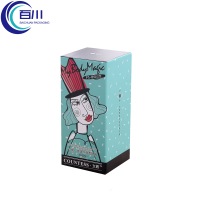 Caja de Regalo Rígida de Papel Recubierto Exclusivo, Caja de Embalaje con Aroma para Festivales, con Logotipo Personalizado, para Productos de Aceite o Cosméticos