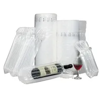 Emballage de sac de vin en gros Matériau PA PE Protecteur de bouteille de vin de 750ml Sacs pubble pour le transport Emballage incassable