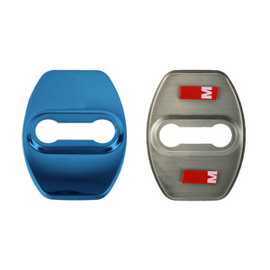 Cubiertas para Cerraduras de Puerta de Coche JDM, 4 Piezas, Protectoras con Emblema Adhesivo para <span class=keywords><strong>Hyundai</strong></span> N <span class=keywords><strong>Line</strong></span>, Tucson, Creta, <span class=keywords><strong>I20</strong></span>, I30, Nline Buckle - Product Image 6