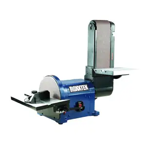 BD4800DA Riem Disc Sander Bench Bandschuurmachine 4 In. X 36 In. Riem En 8 In. Disc Sander Met 3/4HP Direct-Drive Motor