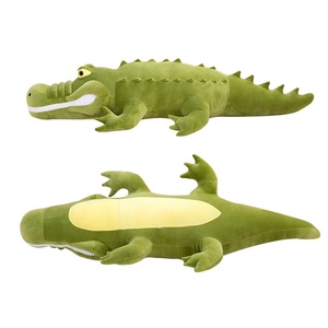 Oreillers en peluche crocodile super doux personnalisés en gros, unisexes, anti-stress pour princesses, commandes en gros disponibles, faible coût - Product Image 5