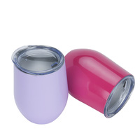 Gobelets personnalisés avec logo, en acier inoxydable 18/8, bouteilles isothermes en forme d'œuf, gobelets à boissons, bouteilles d'eau, tasses à café