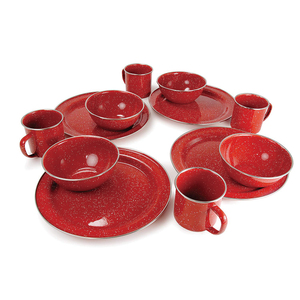 Ustensiles de cuisine certifiés CHL émail métal acier fonte vaisselle ustensiles de cuisine camping casserole ensemble de casser - Product Image 2