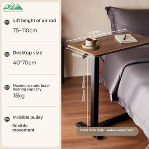 โต๊ะยืนปรับระดับได้ รุ่น Wayon Black Modern พร้อมท็อปโต๊ะปรับเอียงได้ สำหรับวางแล็ปท็อป อ่านหนังสือ และวางกาแฟข้างโซฟา - Product Image 6