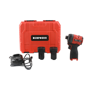 Kit de <span class=keywords><strong>Atornillador</strong></span> de Impacto Hexagonal Inalámbrico de 16 V, Juego de Destornilladores con Motor sin Escobillas de 1/4 de Pulgada, Kit de Herramientas Eléctricas de 160 Nm con 2 Baterías - Product Image 1