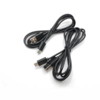 Cable USB Tipo-C de Carga Rápida 3A con Revestimiento de PVC y TPE, Conductor de Cobre Puro, Cable de Datos Blindado para Teléfonos Móviles