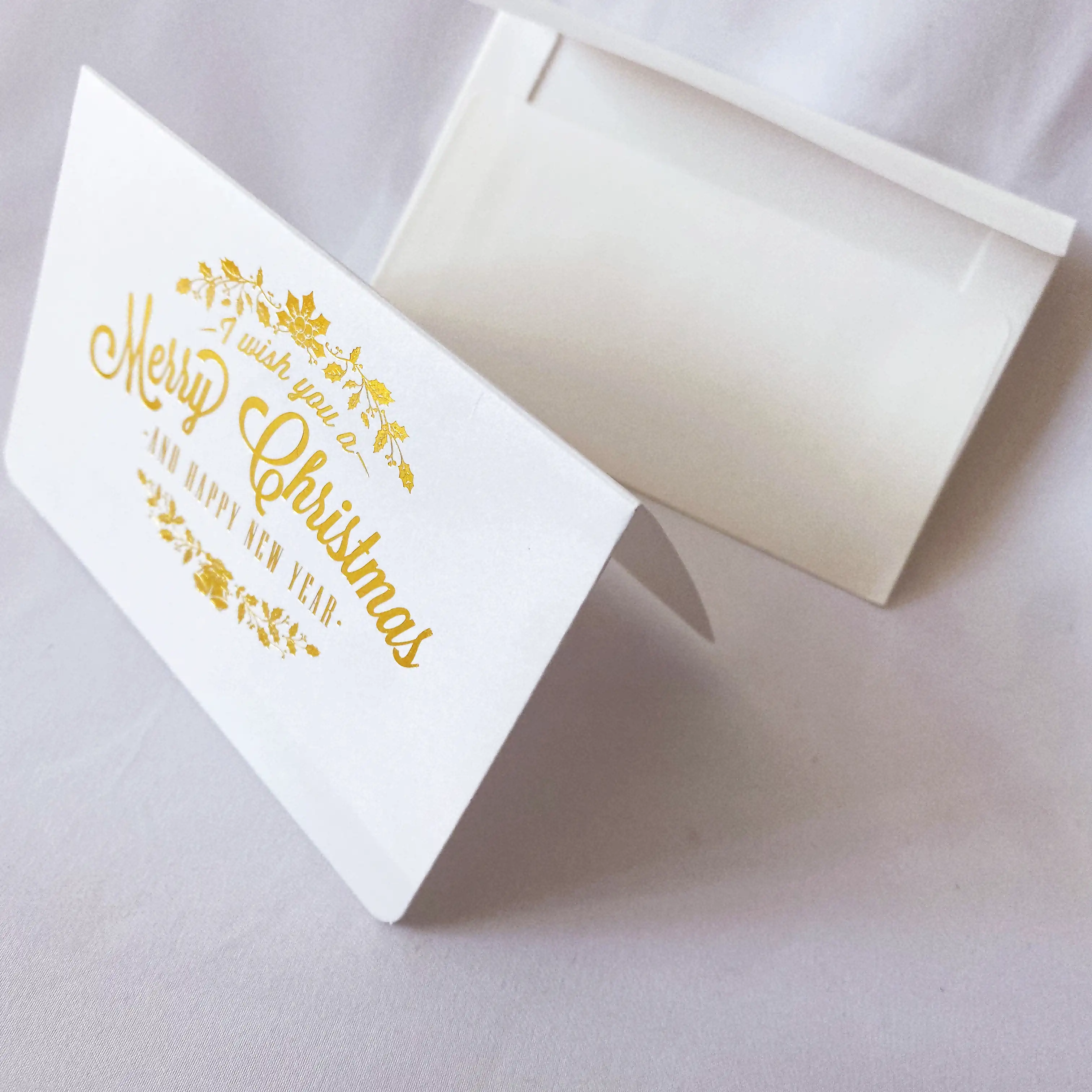 Amazon Recycling papier Custom ized Fancy Design Offsetdruck Danke Gruß karte Postkarten mit Logo