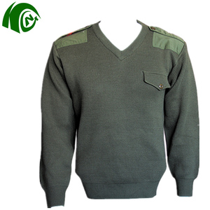 KANGO Factory Custom Knit Jumper Wool Tactical <strong>Sweater</strong> for <strong>Men</strong> - Ideal for Outdoor Hunting Camouflage Tactical Use - Product Image 4