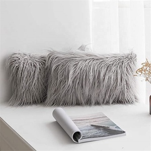 Housse de <span class=keywords><strong>coussin</strong></span> à poils longs, taie d'oreiller confortable et décorative, taille personnalisée, de haute qualité, nouvelle collection - Product Image 5