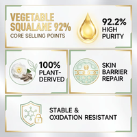 Squalane végétal de qualité alimentaire, antioxydant pour les formulations pour peaux sensibles adultes