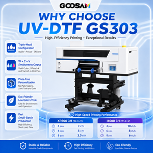 เครื่องพิมพ์ UV DTF รุ่น XP600 I1600 A3 จากโรงงานโดยตรง พร้อมตัวเลือกอุปกรณ์พิมพ์สติกเกอร์คริสตัลสำหรับฟิล์มถ่ายโอนลายนูน 3 มิติ - Product Image 5