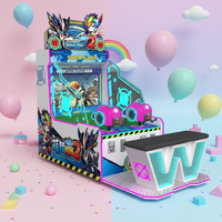 Machine de jeu d'arcade à monnayeur pour 2 joueurs, jeu de tir vidéo avec distribution de tickets