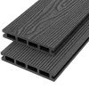 WPC DIY Outdoor 3D Hollow Decking & Flooring Tiles-Desain Modern Ramah Lingkungan Tahan Air Mudah Dipasang Harga Terjangkau