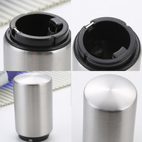 Ouvre-bouteille manuel en acier inoxydable, type presse, facile à utiliser, pour bar, restaurant, cadeau, personnalisable avec logo OEM, emballage en boîte