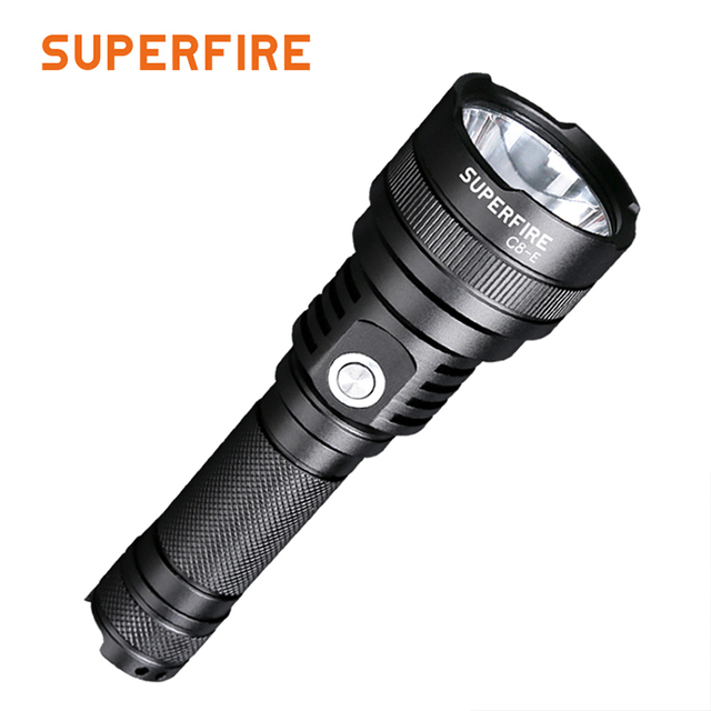 Portable Mini Torch LED Flashlight 5 Modes EDC Aluminum Alloy IP44 Waterproof 320 Lumens 240M Range for Camping and Personal Use