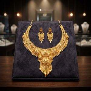 Gold Plated Forming Necklaces Wedding & Special Occasion Gold Jewelry Gift for Women <b>Copper</b> & Brass Chapado En Oro Oro Laminado - Product Image 2