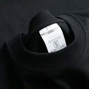 เสื้อยืดผู้ชายแขนสั้นใส่ได้ทั้งชายและหญิงผ้าคอตตอน100% ทรงโอเวอร์ไซส์แห้งเร็วแบบกำหนดเองพิมพ์ลายว่างเปล่าแบบเรียบ - Product Image 1