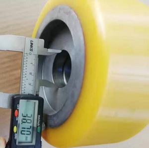 Diseño de automatización y rueda de diseño <span class=keywords><strong>AGV</strong></span> Rueda de poliuretano 150x65 - Product Image 2