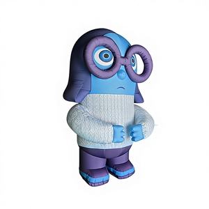 Mascota inflable gigante LED de Sadness de <span class=keywords><strong>Inside</strong></span> <span class=keywords><strong>Out</strong></span> para fiestas infantiles/eventos temáticos de películas/exhibiciones minoristas/cabinas de fotos/ventas - Product Image 4