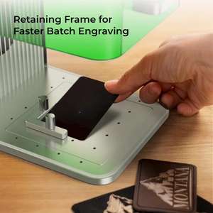 Grabadora Portátil <span class=keywords><strong>de</strong></span> Alta Velocidad XTool <span class=keywords><strong>F1</strong></span> Ultra con Marcado Láser Dual <span class=keywords><strong>de</strong></span> Fibra y Diodo <span class=keywords><strong>de</strong></span> 20W y Cámara para Bricolaje 3D en Metal y Plástico - Product Image 6