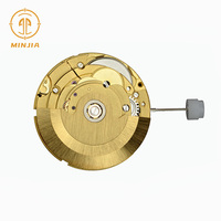 Movimiento de Reloj de Lujo con Fecha, Día de la Semana, Mecánico Automático, con 28 Rubíes, Calendario, Rotor Personalizado, Logotipo OEM 2836