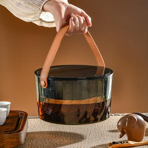 Cucina bagno ufficio camera da letto in plastica portatile piccolo <span class=keywords><strong>salvaspazio</strong></span> bidone della <span class=keywords><strong>spazzatura</strong></span> con coperchio in plastica resistente per animali domestici - Product Image 6