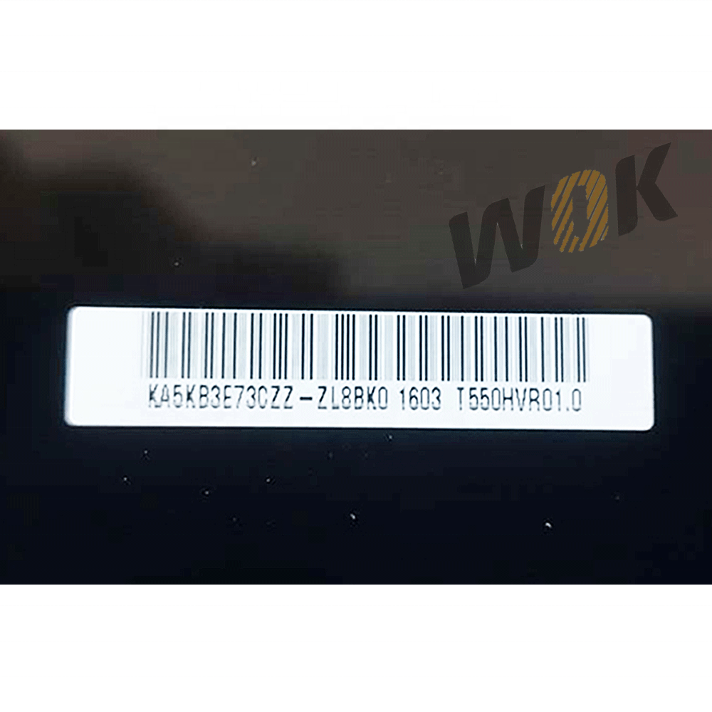 AUO T550HVR01.0 55 Inch Screen Tv Open Cell Lcd Tv Panel Tv Screen Panel