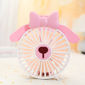 Ventilador portátil con diseño de dibujos animados, miniventilador de mano recargable por USB para uso en exteriores - Product Image 2