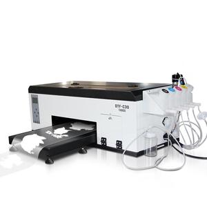 Chất Lượng Cao Pro Màu Dtf Máy In Duy Nhất Xp600 Giá Rẻ 30 Cm L1600 Máy In T-Shirt Dtf Máy In Máy In - Product Image 1