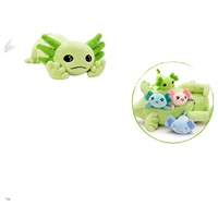 Coussin en peluche polyester motif Salamandre et Serpent Mère et Enfant, Poupée d'animaux en peluche pour Halloween, 31cm-50cm, pour les 14 ans et plus