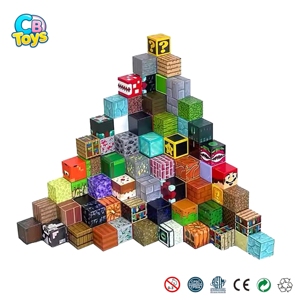 Set di Blocchi Magnetici in Plastica Personalizzati con Magneti da 3,5 cm per un'Esperienza di Costruzione Emozionante per Collezionisti dai 14 Anni in Su - Product Image 1