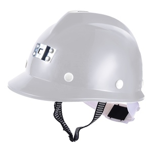 Casque de sécurité minier CITICITY en PEHD de haute qualité, durable, certifié CE, avec support de lampe et porte-cordon - Product Image 5