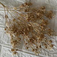 2022 Nieuwe Collectie Meest Populaire Premium Kerst Decoratie Goud Kunstmatige Bladeren Goud Rose