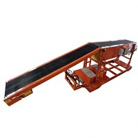 Nouveau Convoyeur à Bande Télescopique Hydraulique Mobile Sans Quai à 2-6 Niveaux pour Système de Chargement et de Déchargement de Conteneurs