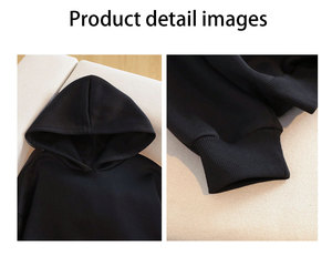 Sudadera con Capucha Personalizada de Algodón 1.1 de Alta Calidad para Hombre, Talla 2XL, Color Negro, Colección 1977 SS22, Marca Fear Gods, Envío desde Almacén en EE. UU. - Product Image 5