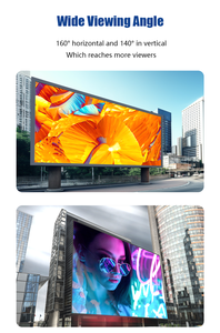 Ngoài trời cột tường treo p2p3p4p5p8p10 đầy đủ màu sắc lớn Màn hình <span class=keywords><strong>LED</strong></span> liền mạch nối hai mặt biển quảng cáo lớn <span class=keywords><strong>LED</strong></span> hiển thị - Product Image 2