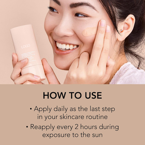 <span class=keywords><strong>Crema</strong></span> <span class=keywords><strong>Solare</strong></span> Coreana Biologica <span class=keywords><strong>SPF</strong></span> 50 con Logo Personalizzato, Protezione UV e Ingredienti Erboristici Idratanti - Product Image 4