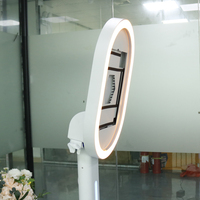 Anneau de mariage en plein air lumière sociale ovale vidéomaton selfie photobooth machine photomaton support photobooth machine