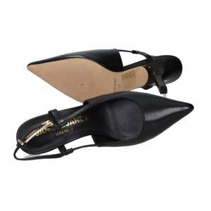 Janet & Janet Donna Slingback <b>Pump</b> <b>Black</b> 7 Cm Heel Size 38 - Product Image 6