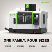 Centre d'usinage CNC robuste pour le fraisage de bases de moules avec fonctionnement stable et structure de machine rigide HTM950