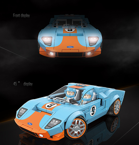 Đua Xe Siêu Xe Xây Dựng Khối Công Nghệ Cao Thành Phố Xe Thể Thao Khối Đồ Chơi Cho Trẻ Em - Product Image 6