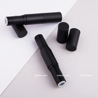 Emballage Portable or noir, Double face vide, en plastique, pour stylo correcteur, contenant pour stylo, blush, Tube de fond, étiquette privée, pièces