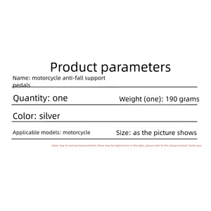 Repose-pieds avant en aluminium usiné CNC pour R1 R6 MT07 MT09 <span class=keywords><strong>FZ1</strong></span>, poignée ergonomique et pédales de style <span class=keywords><strong>racing</strong></span> durables - Product Image 6